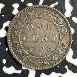 1876-H Canada Large Cent Lot#E1331