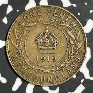 1919-C Newfoundland Large Cent Lot#E6272