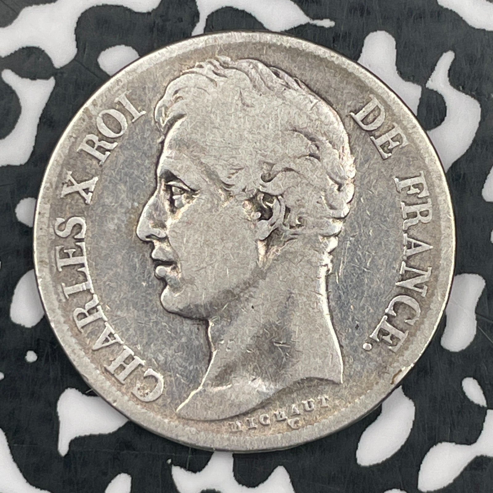 1829-A France 2 Francs Lot#JM2093 Silver! Scarce! Low Mintage