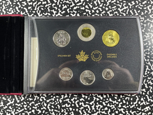 2018 Canada 6x Coin Specimen Set Lot#B2150 With Case & C.O.A. Burrowing Owl