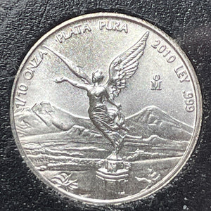 2010 Mexico 1/10 Oz. Libertad (5 Available) (1 Coin Only) Silver! High Grade!