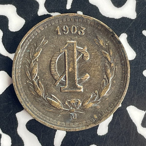 1903-M Mexico 1 Centavo Lot#T8571 Nice!