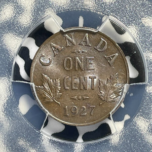 1927 Canada Small Cent PCGS MS63BN Lot#G995 Choice UNC!