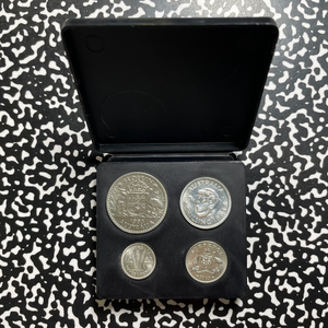 1963 Australia 4x Coin Proof Set Lot#B2529 Silver! With Original Case