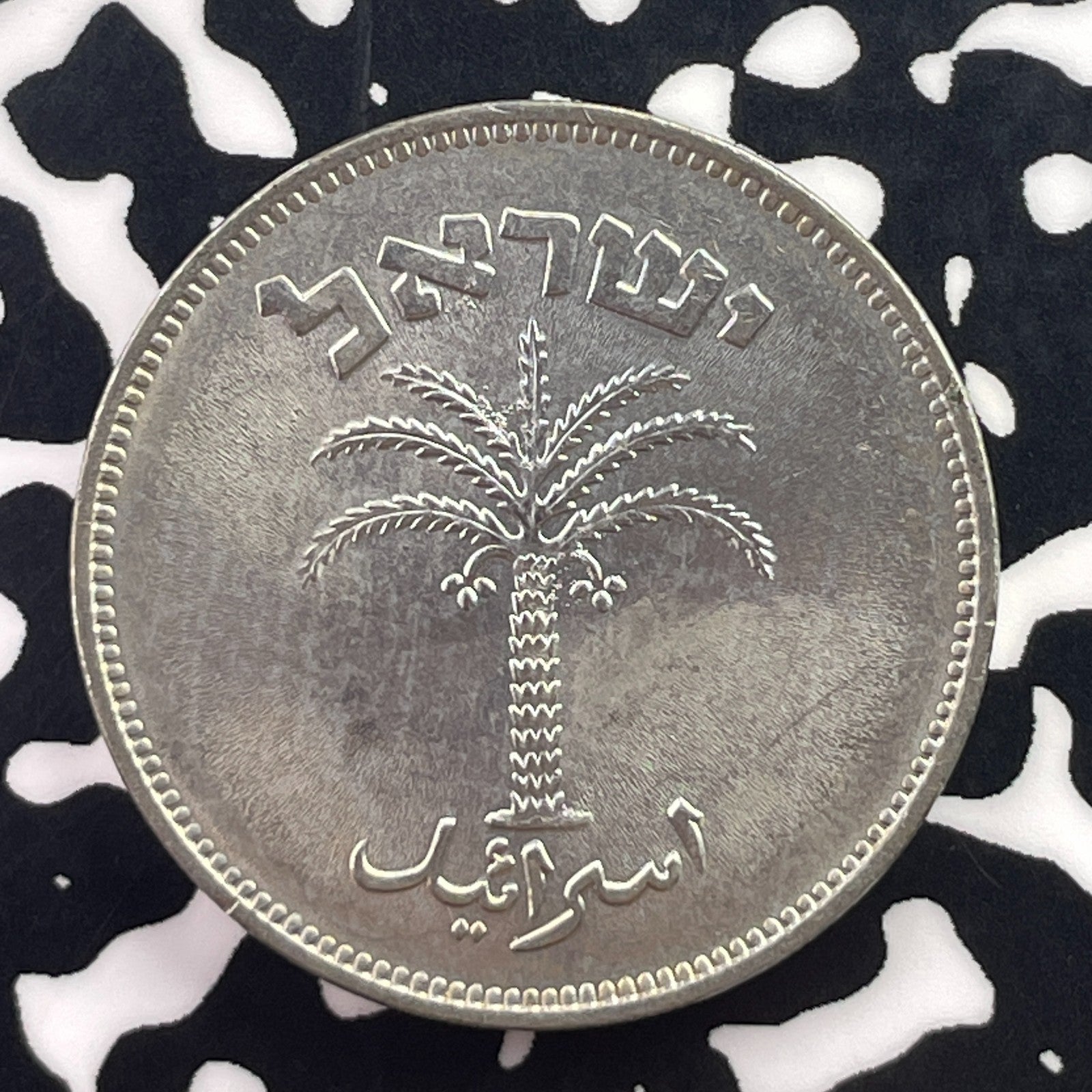 (1955) Israel 100 Pruta Lot#C6077 High Grade! Beautiful!