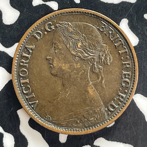 1864 Nova Scotia 1/2 Cent Lot#T7694 Nice!