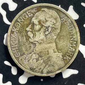 1905 Danish West Indies 20 Cents/1 Franc Lot#JM0011 Silver!