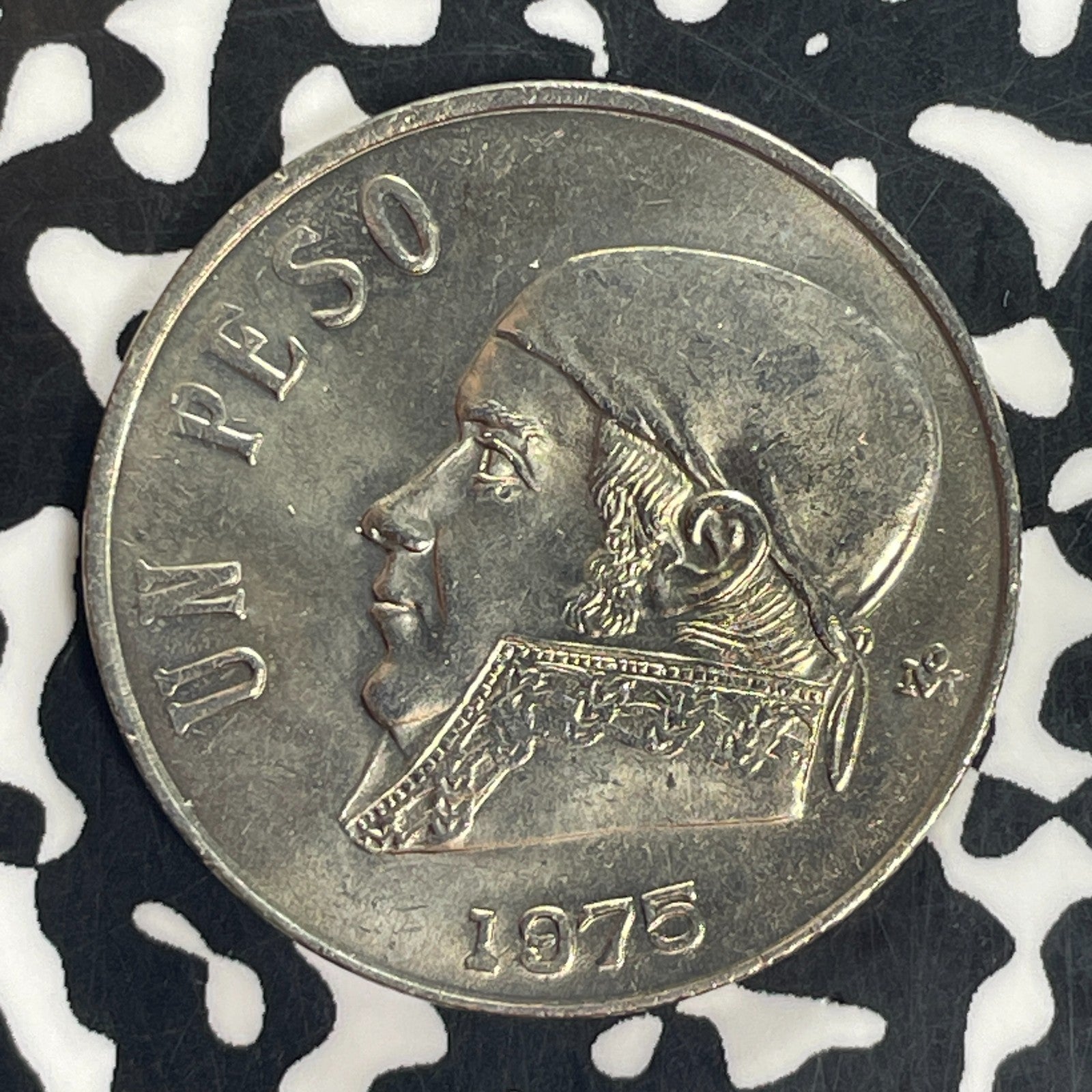1975 Mexico 1 Peso Lot#C4961 High Grade! Beautiful!