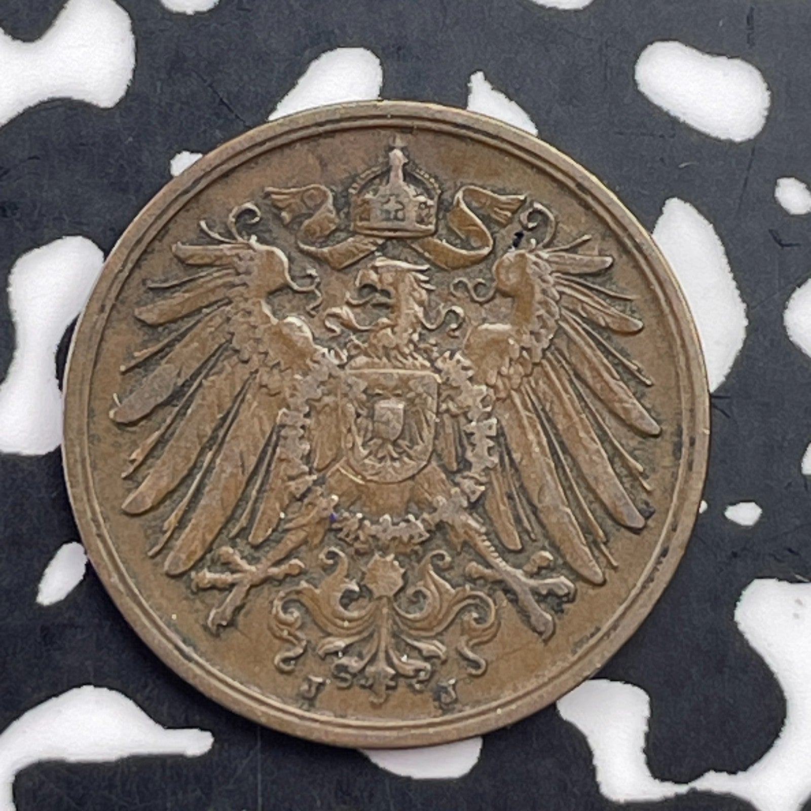 1912-J Germany 2 Pfennig Lot#C4392