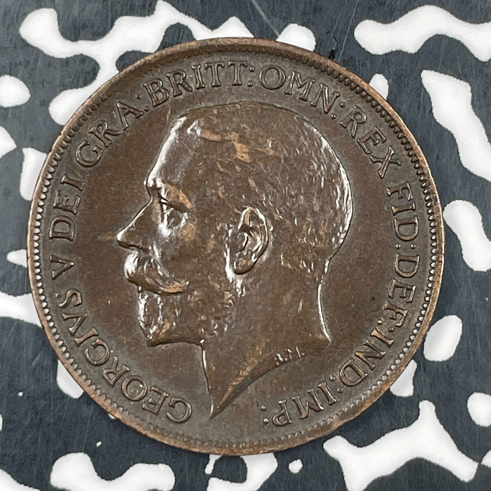 1911 Great Britain 1 Penny Lot#F5777 Nice!