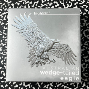 2019 Australia Wedge Tailed Eagle $8 Dollars Lot#B2337 Silver! With Case & C.O.A