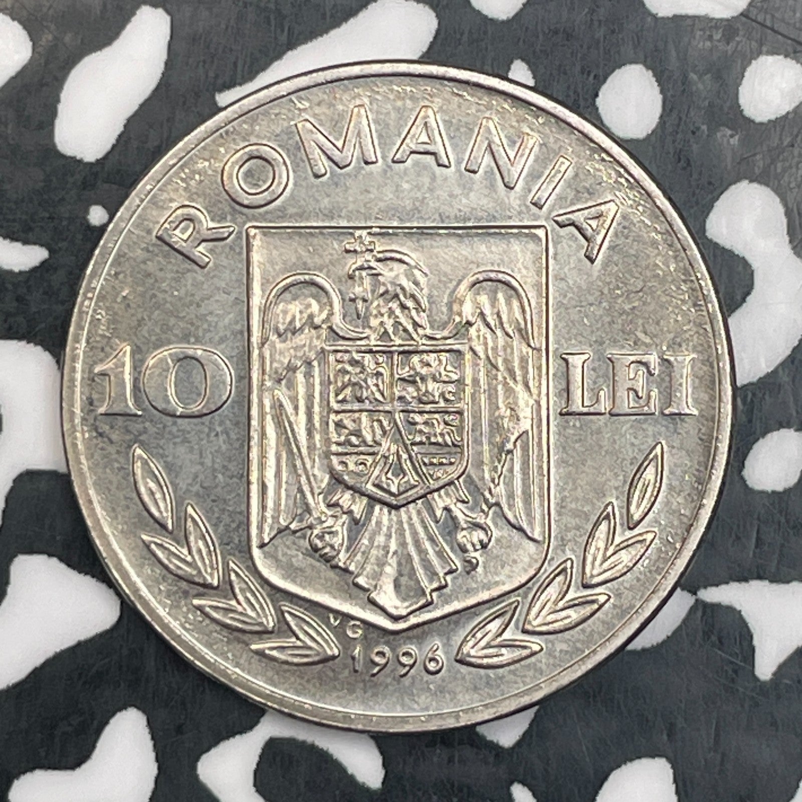 1996 Romania 10 Lei Lot#N0029 High Grade! Beautiful!