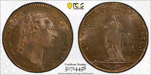 (1774-92) France Louis XVI Protecting The Just Jeton PCGS MS64RB Lot#G9448