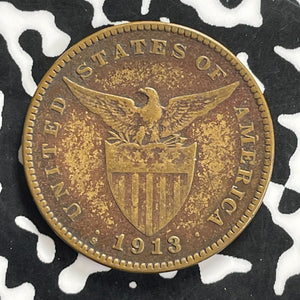 1913-S U.S. Philippines 1 Centavo Lot#C0093