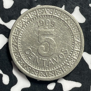 1909-M Mexico 5 Centavos Lot#C0514