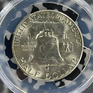 1953-S U.S. Franklin 50 Cents Half Dollar PCGS MS65 Lot#G1065 Silver! Gem BU!