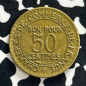 1926 France 50 Centimes Lot#C1283 High Grade! Beautiful!
