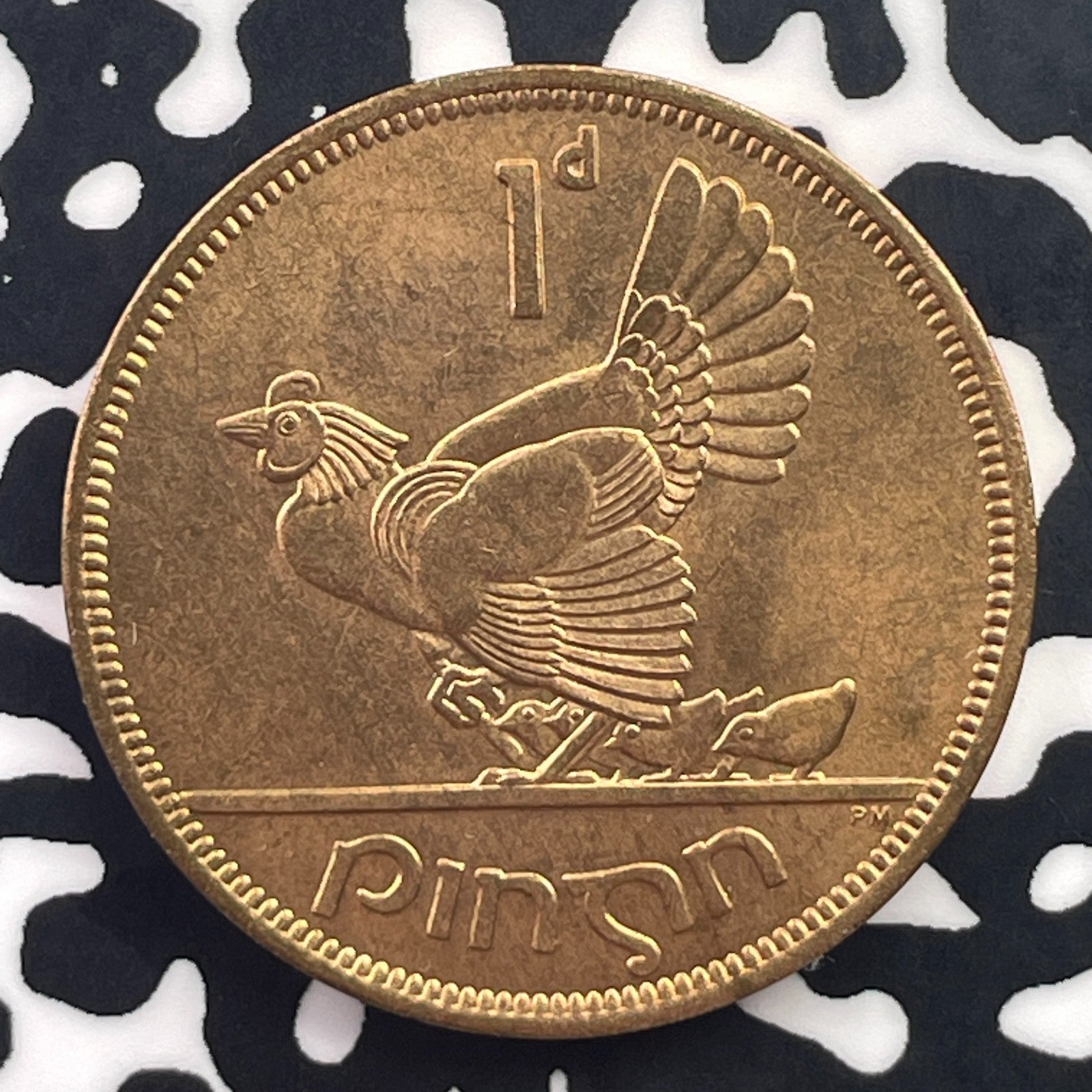 1952 Ireland 1 Penny Lot#C4637 High Grade! Beautiful!