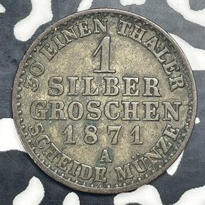 1871-A Germany Prussia 1 Groschen Lot#C0403