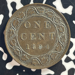 1894 Canada Large Cent Lot#T7837 Nice! Key Date!
