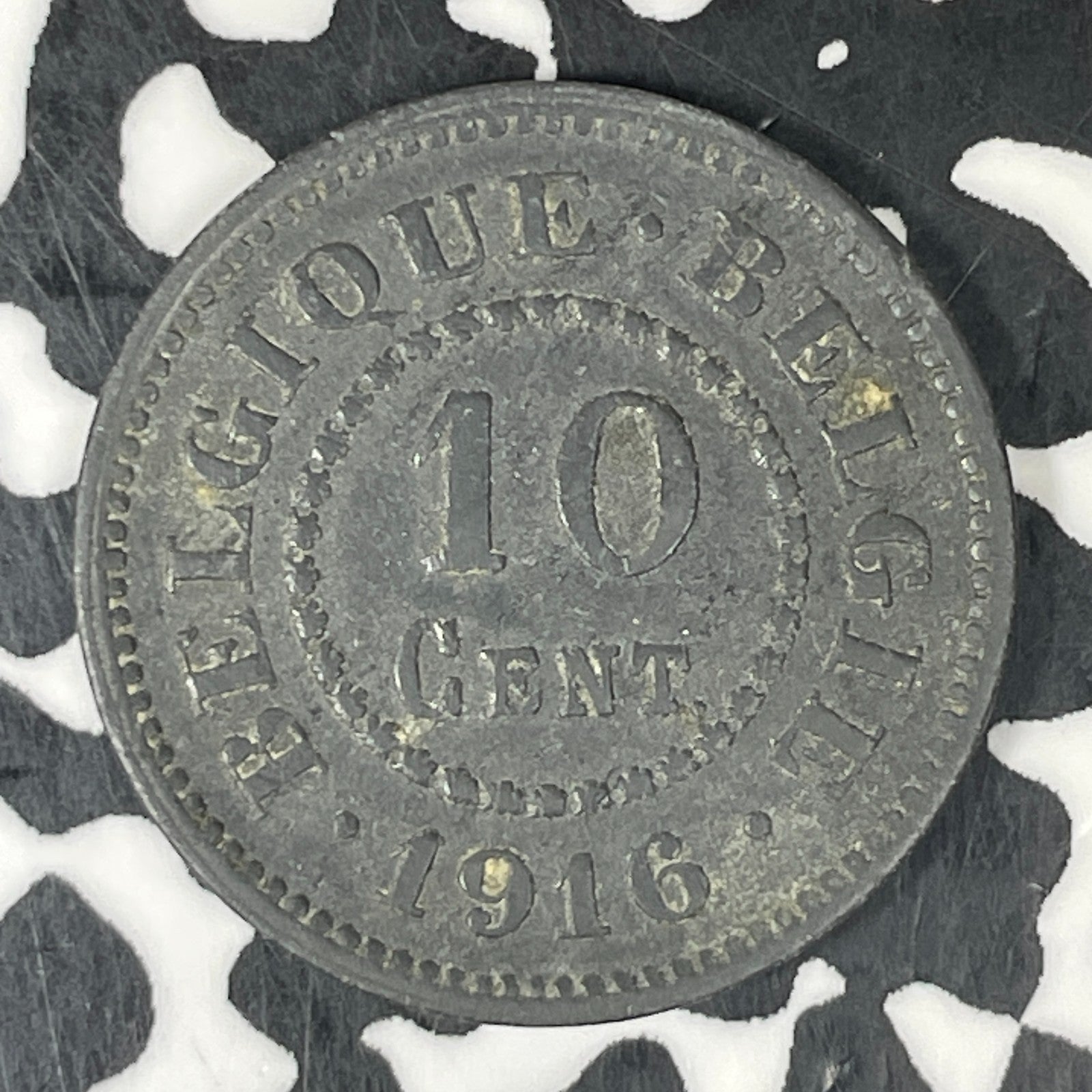 1916 Belgium 10 Centimes Lot#C7705
