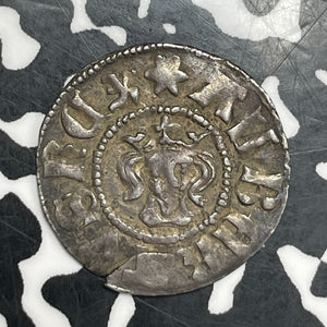 (1364-89) Sweden Albert Of Mecklenburg AR Ortug Lot#JM9453 Silver! Nice!