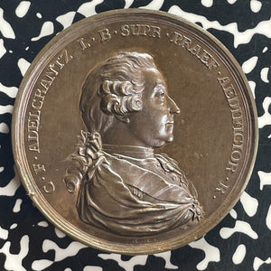 1782 Sweden Carl Frederick Adelcrantz/Gustavian Opera House Medal Lot#OV1556