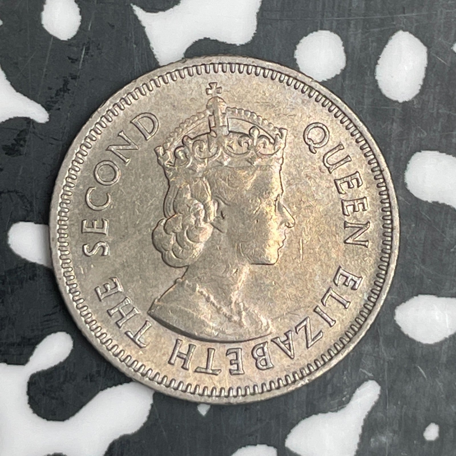 1965 British Honduras 10 Cents Lot#N0290 High Grade! Beautiful!