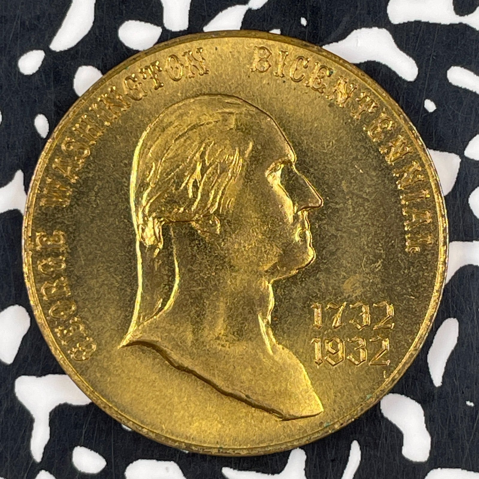 1932 U.S. Vernfield, PA NYCE Manufacturing Washington Bicentennial Lot#F4733