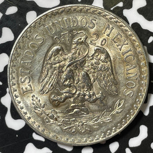 1933 Mexico 1 Peso Lot#E5001 Silver! High Grade! Beautiful!