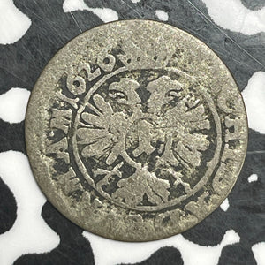 1626-MF Austria 1 Kreuzer Lot#T6537 Silver! KM#577