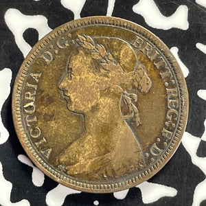 1887 Great Britain 1/2 Penny Half Penny Lot#T9427