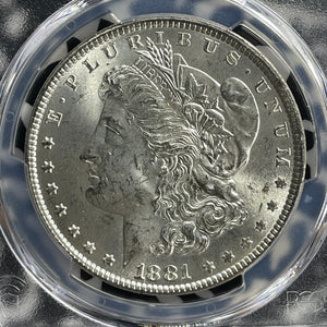 1881 U.S. $1 Morgan Dollar PCGS MS63 Lot#G560 Silver! Choice UNC!