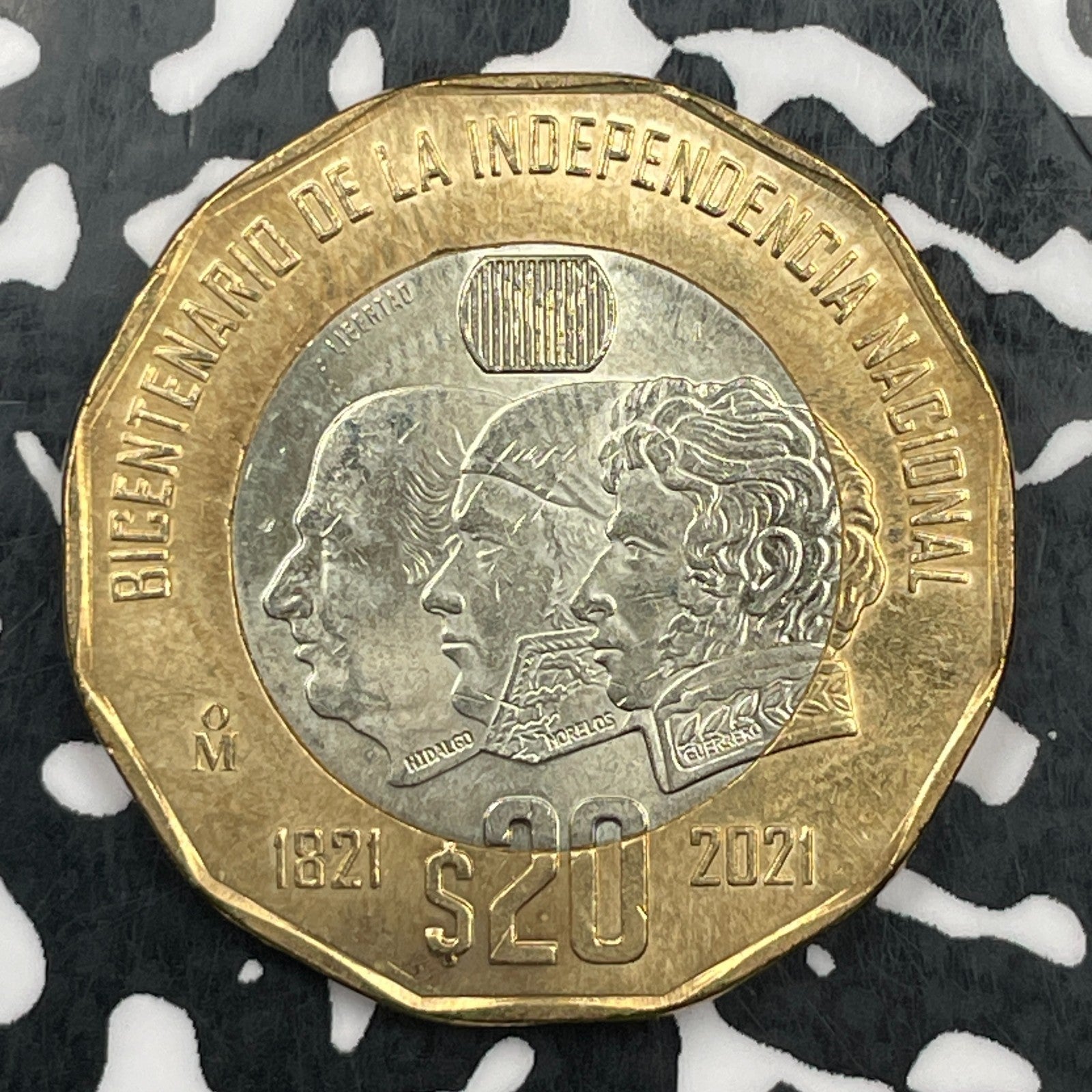 2021 Mexico 20 Pesos Lot#F9657 High Grade! Beautiful!