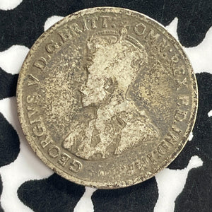 1922 Australia 3 Pence Threepence Lot#C0753 Silver!