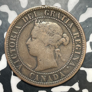 1876-H Canada Large Cent Lot#E7315