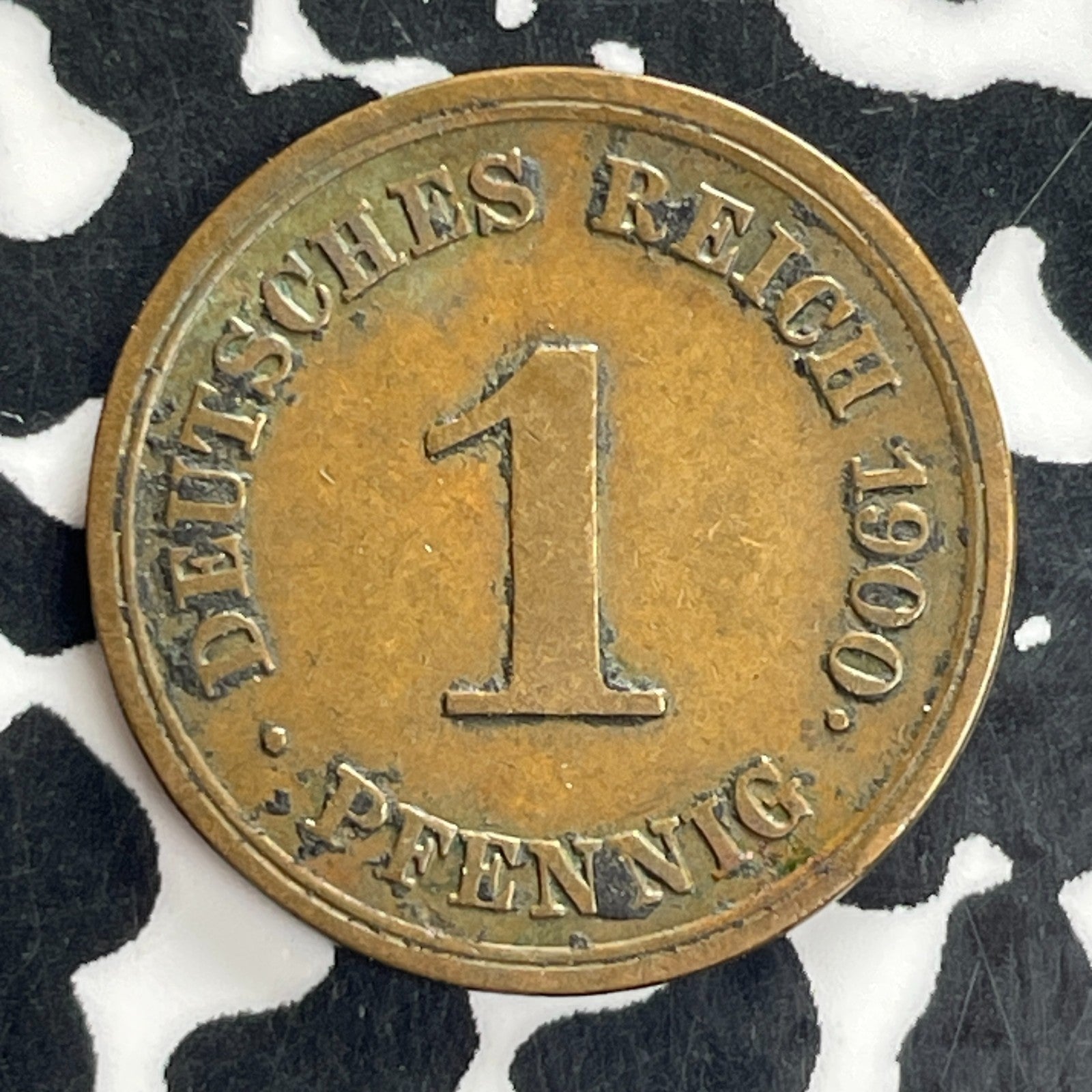 1900-E Germany 1 Pfennig Lot#C4002