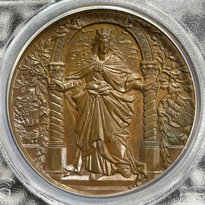 1882 Germany Hamburg Singing Festival Medal PCGS SP64 Lot#GV1023 Gaed-2238