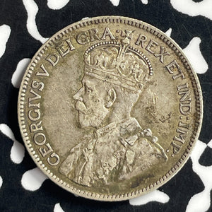 1912 Canada 25 Cents Lot#T7142 Silver!