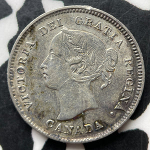 1894 Canada 5 Cents Lot#JM9032 Silver! Nice! Key Date!