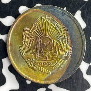1955 Romania 5 Bani Lot#T8085 High Grade! Beautiful!