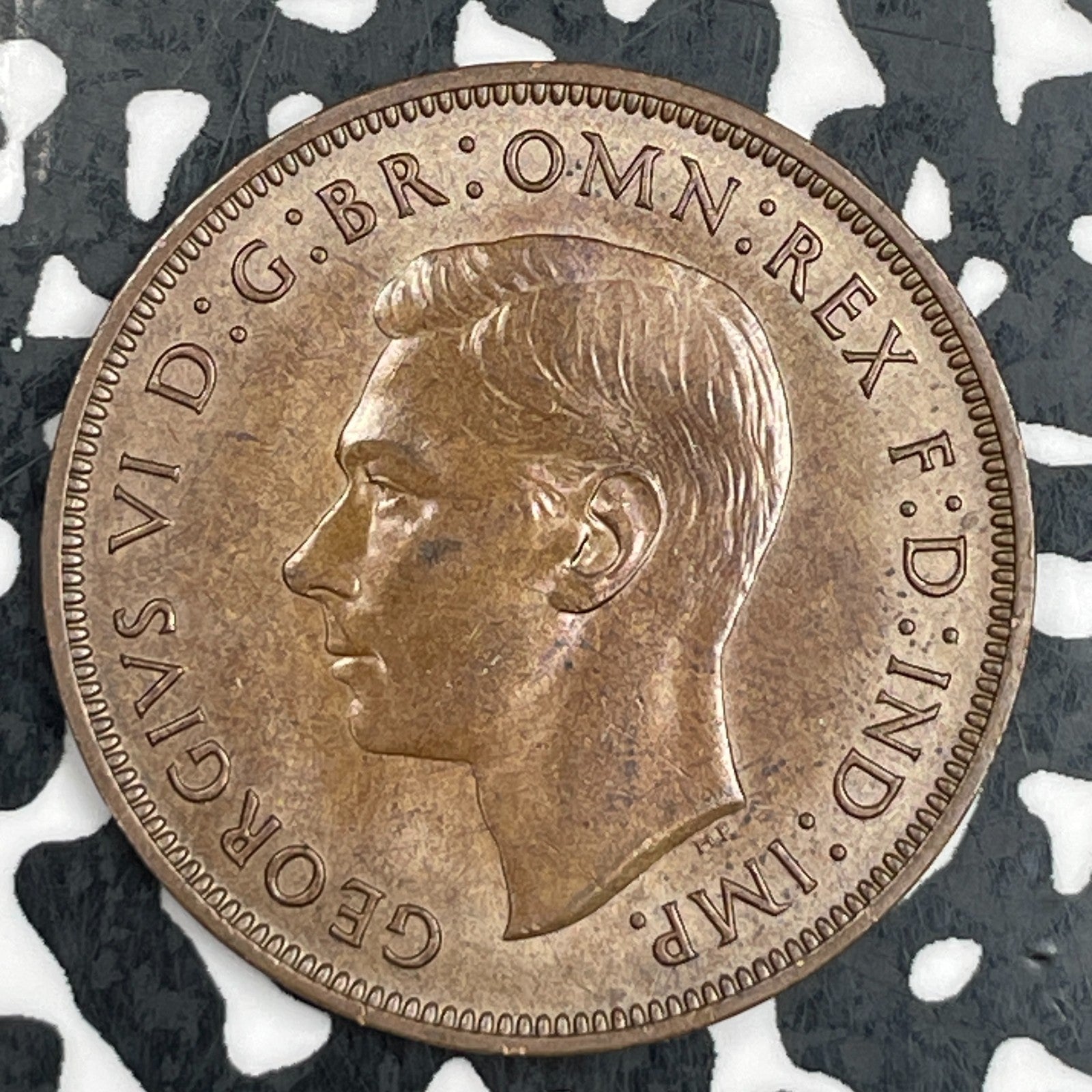1945 Great Britain 1 Penny Lot#N1975 High Grade! Beautiful!
