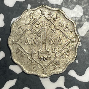 1907 India 1 Anna Lot#T6382 Nice!