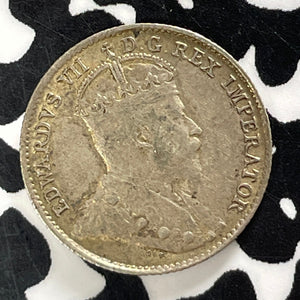 1907 Canada 5 Cents Lot#T4811 Silver! Nice!