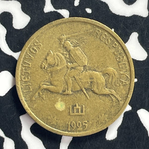 1923 Lithuania 5 Centai Lot#T9203