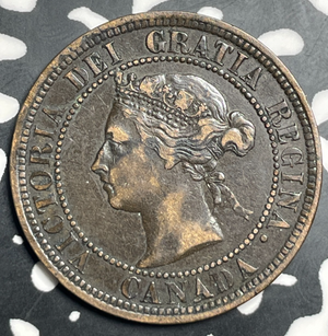 1887 Canada Large Cent Lot#T9355 Nice!