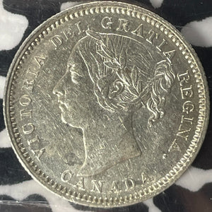 1890-H Canada 10 Cents ICCS XF40 Lot#OV1483 Silver!