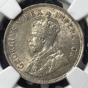 1928 South Africa 1 Shilling NGC MS62 Lot#G8418 Silver! Key Date! Scarce!