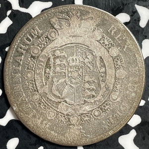 1817 Great Britain 1/2 Crown Half Crown Lot#T3154 Silver!