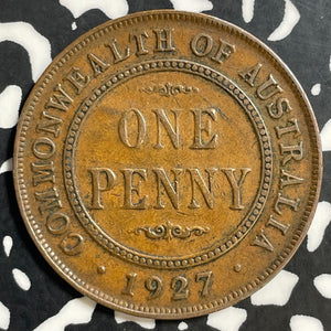 1927 Australia 1 Penny Lot#E7427